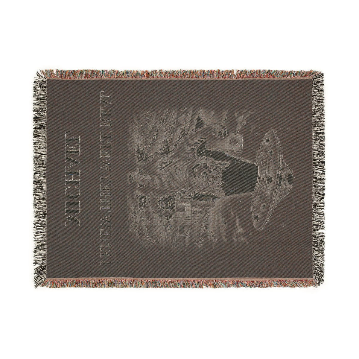 Personalized Cat UFO Selfie Blanket