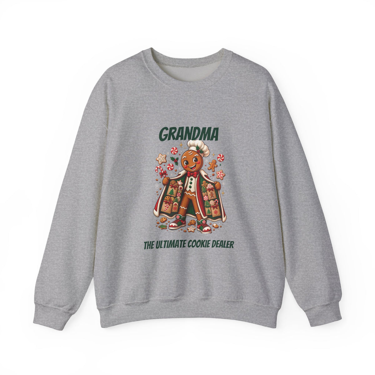 Grandma The Ultimate Cookie Dealer Christmas Sweatshirt
