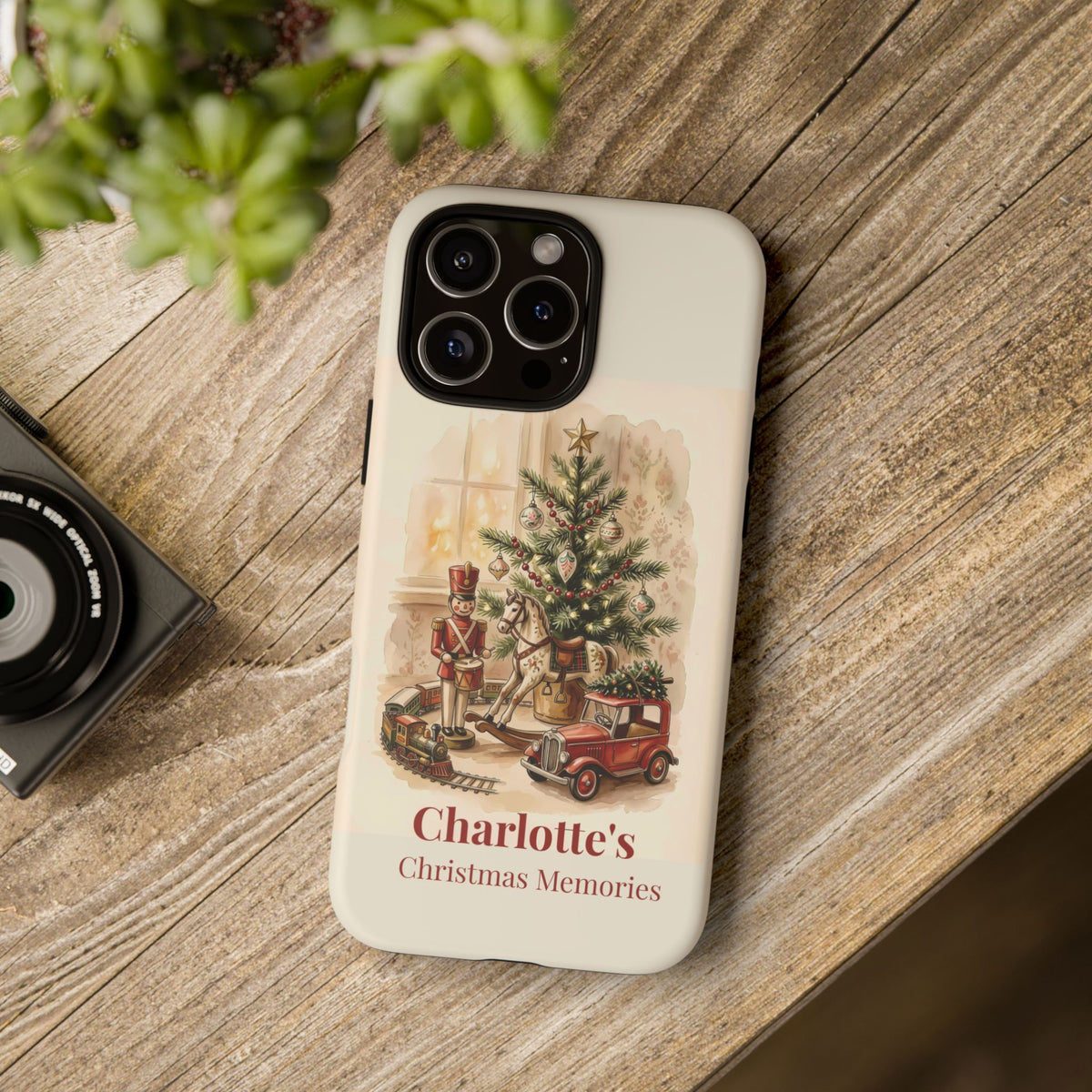 Personalized Christmas Memories Phone Case