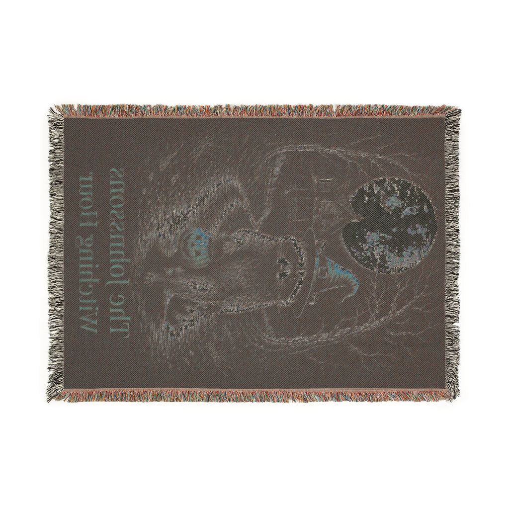 Personalized Witching Hour Raccoon Family Blanket