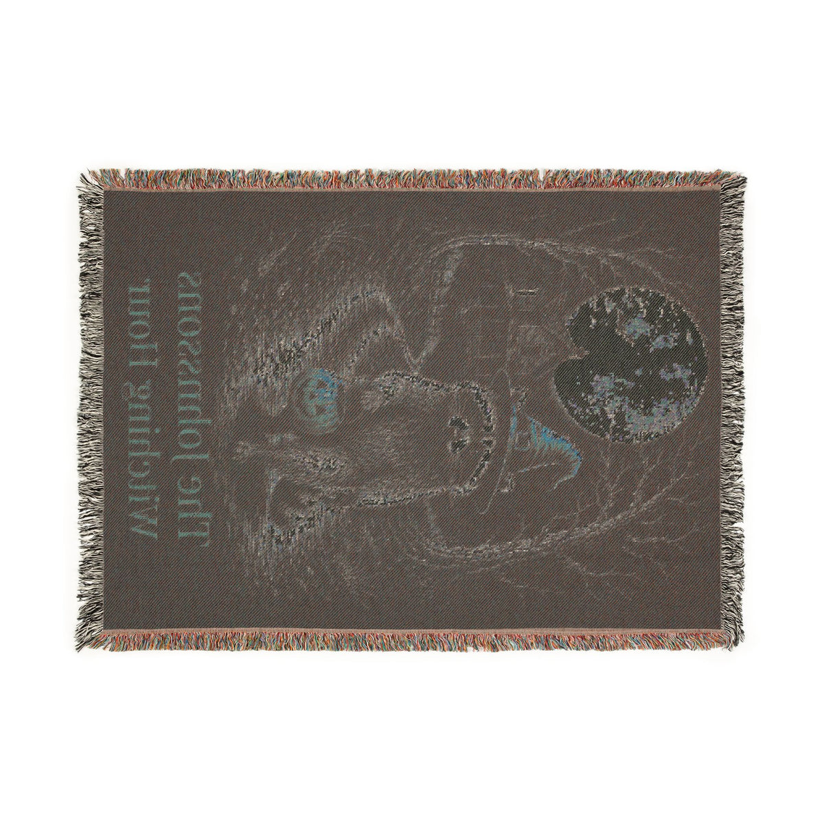 Personalized Witching Hour Raccoon Family Blanket