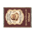 Personalized Special Delivery Santa Blanket