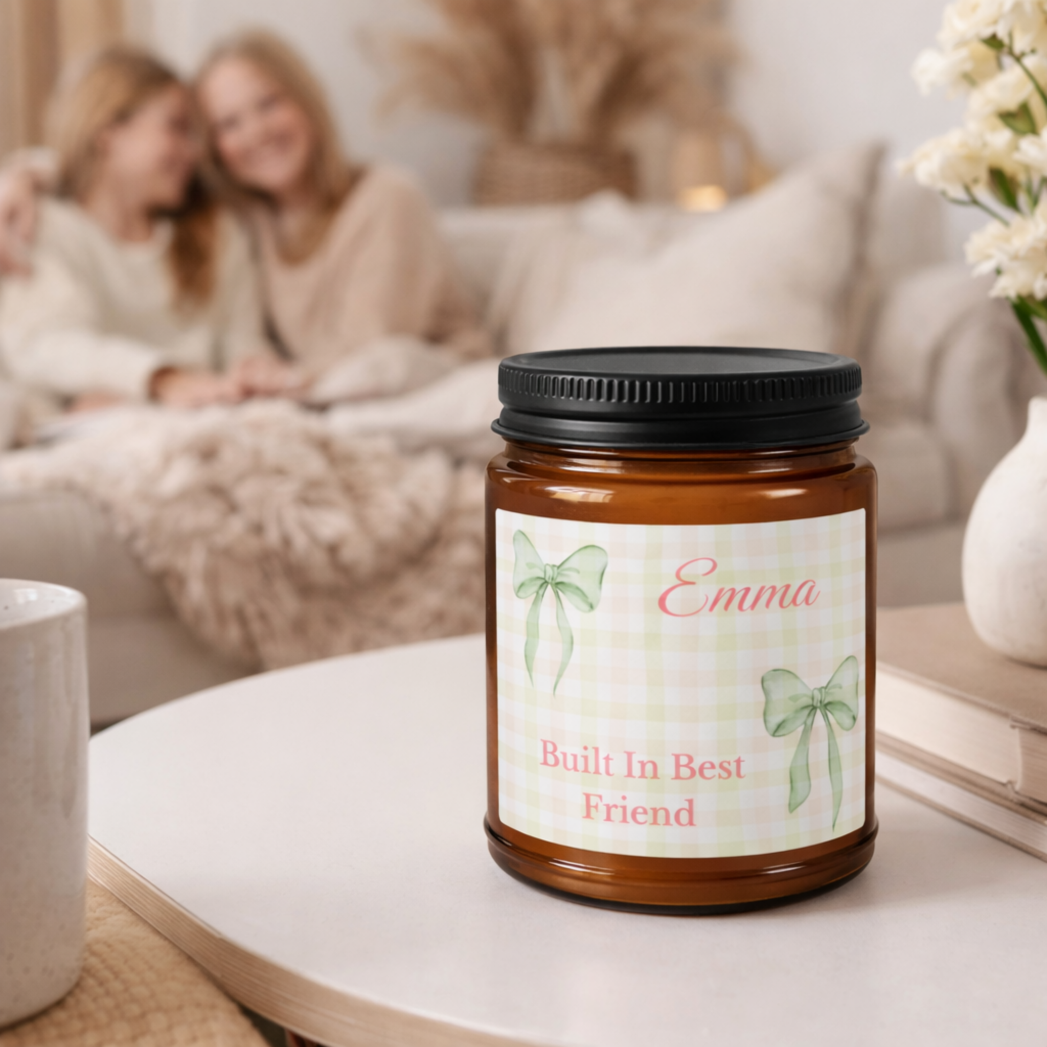 Personalised Candle – Built In Best Friend