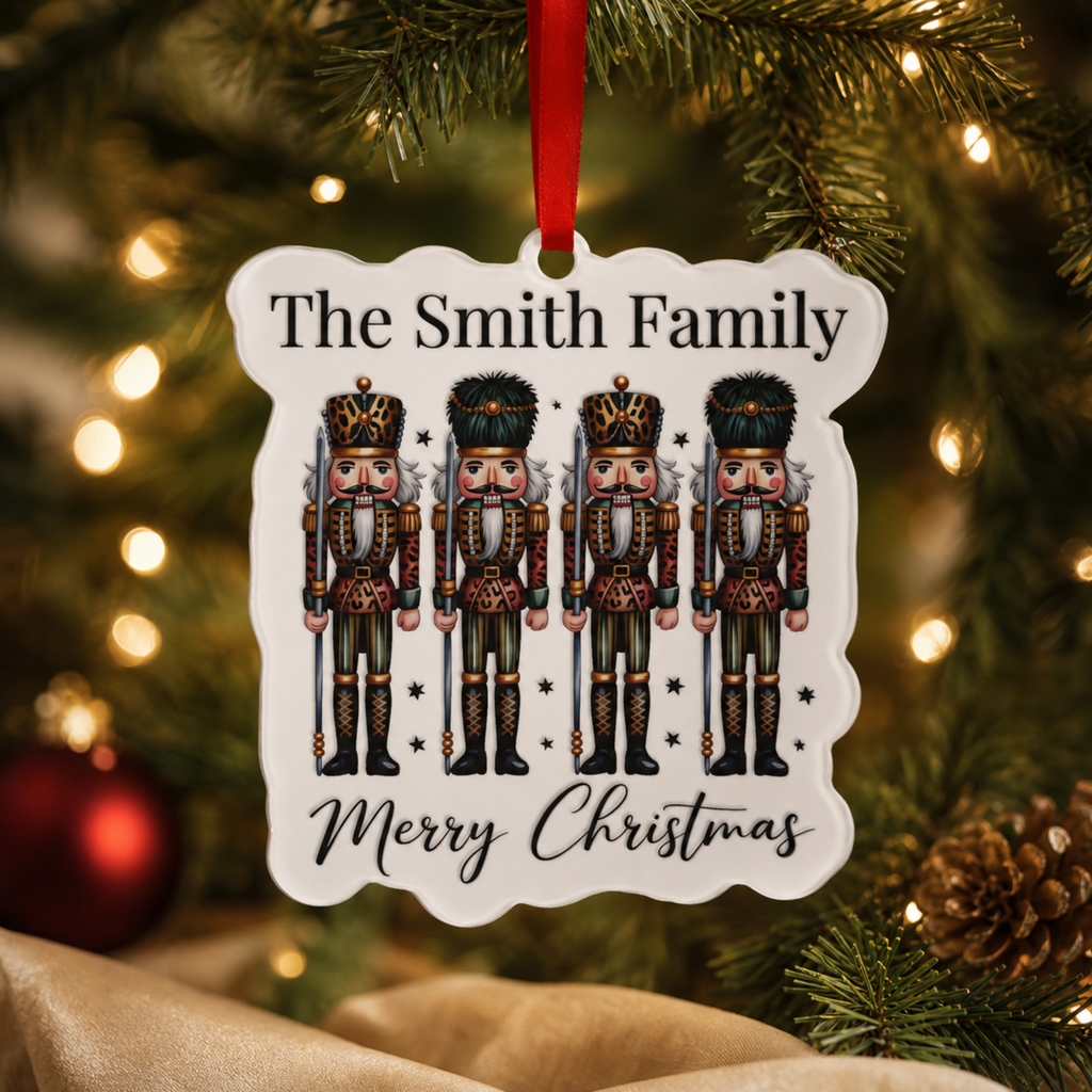Personalized Nutcracker Family Ornament