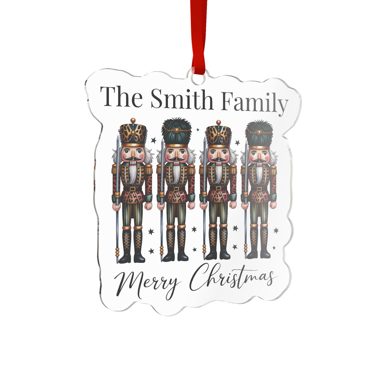 Personalized Nutcracker Family Ornament