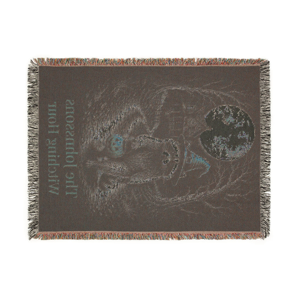 Personalized Witching Hour Raccoon Family Blanket