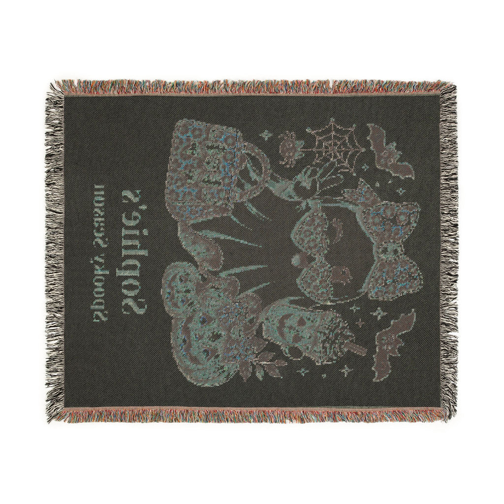 Personalized Spooky Season Glam Ghost Blanket