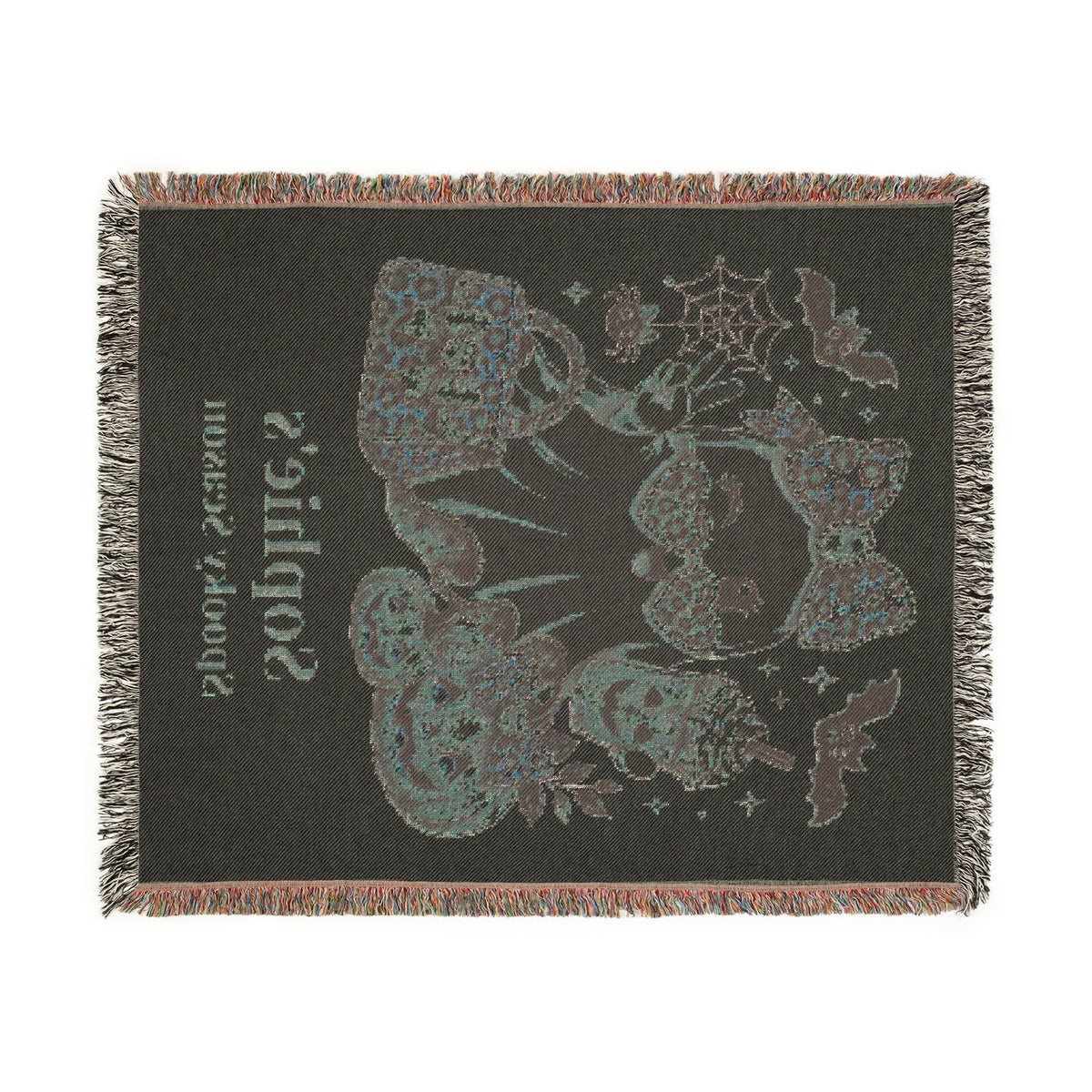 Personalized Spooky Season Glam Ghost Blanket