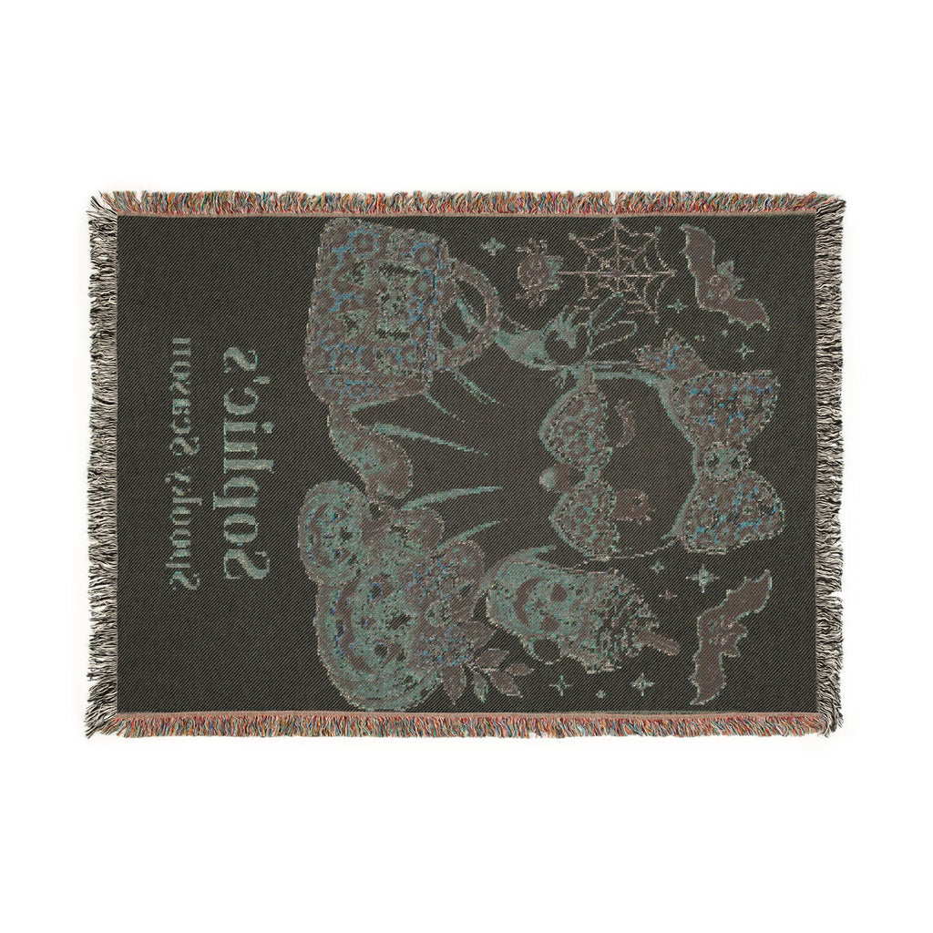 Personalized Spooky Season Glam Ghost Blanket