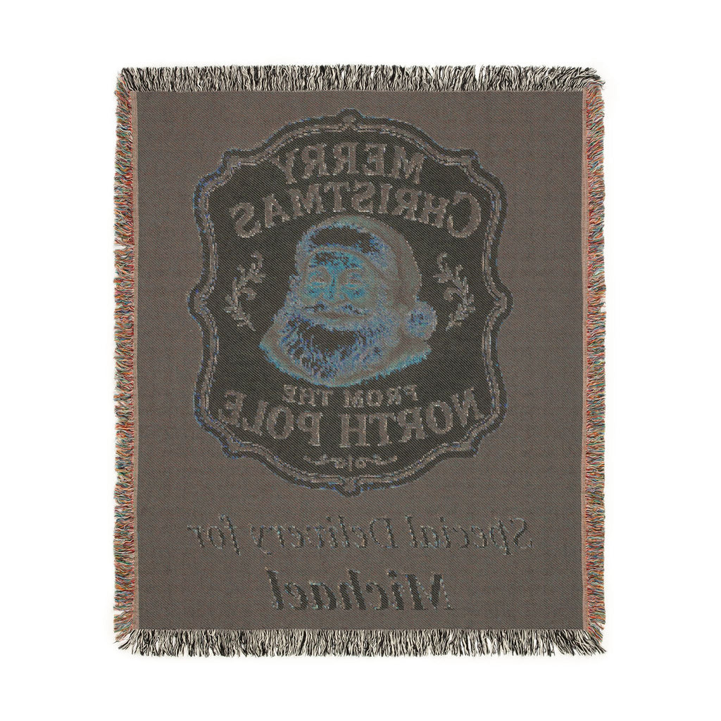 Personalized Special Delivery Santa Blanket