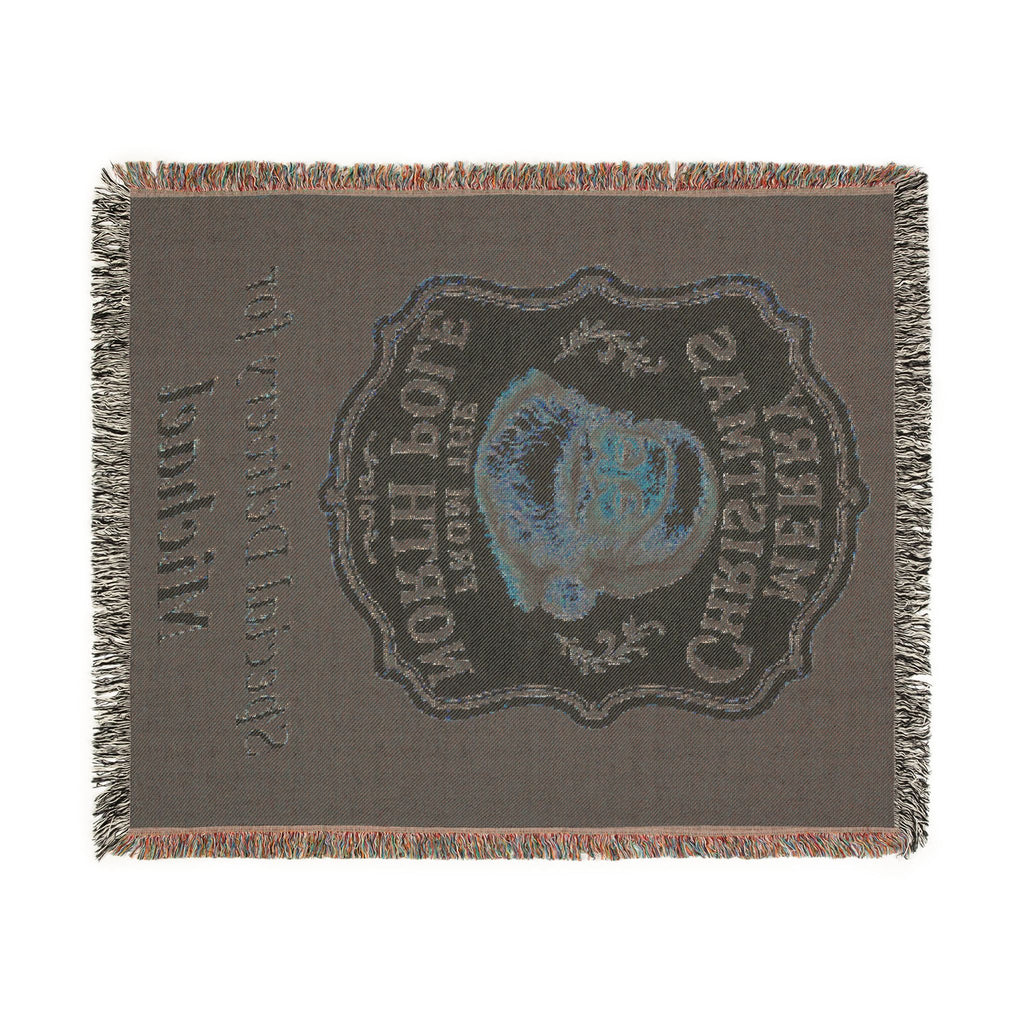 Personalized Special Delivery Santa Blanket