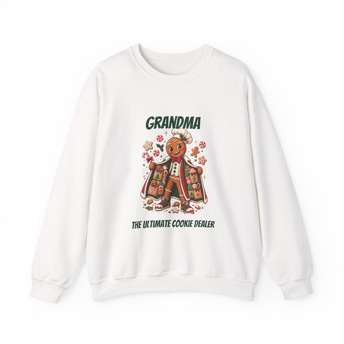 Grandma The Ultimate Cookie Dealer Christmas Sweatshirt
