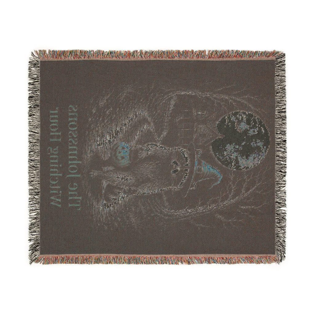 Personalized Witching Hour Raccoon Family Blanket