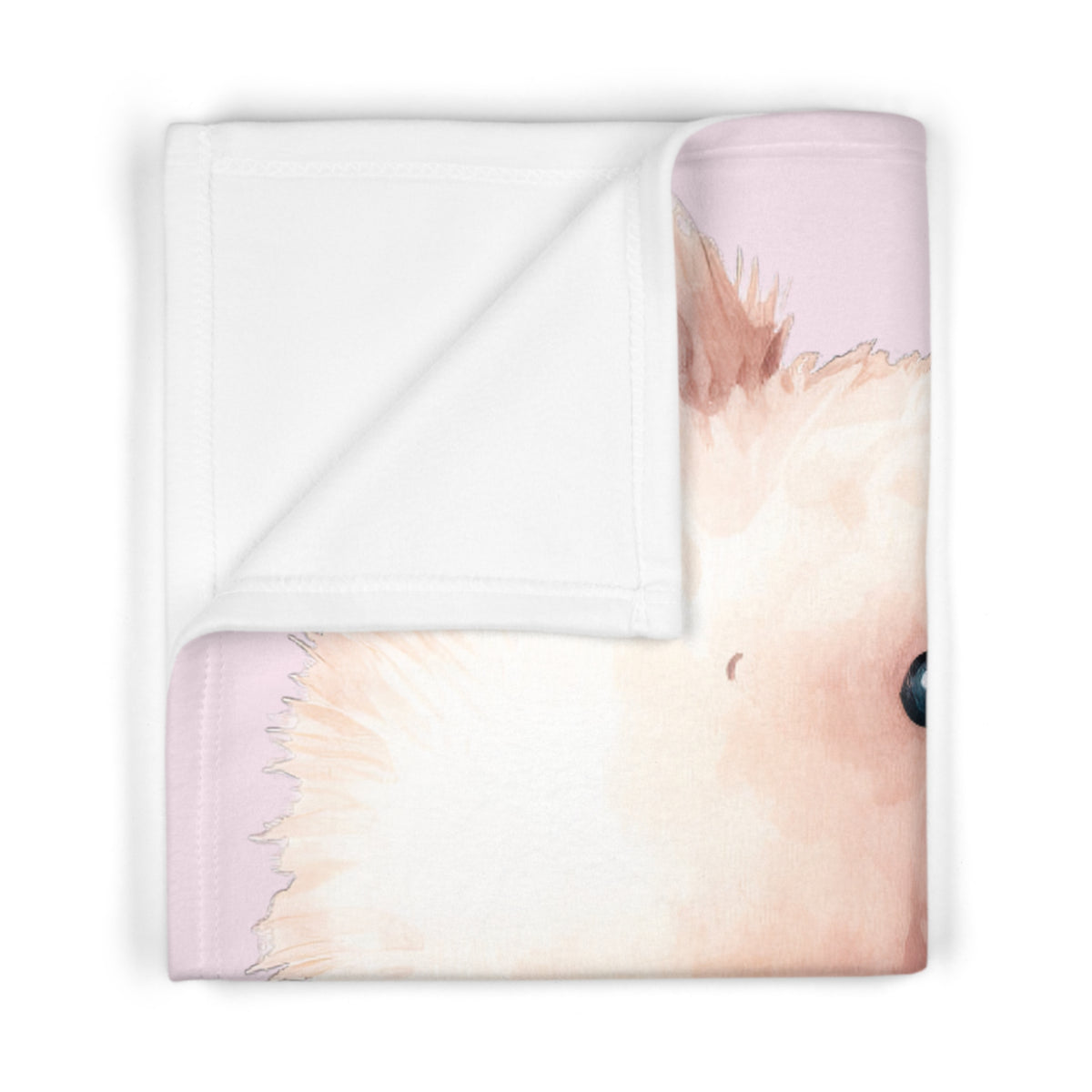 Personalized Birth Announcement Teddy Bear Baby Blanket