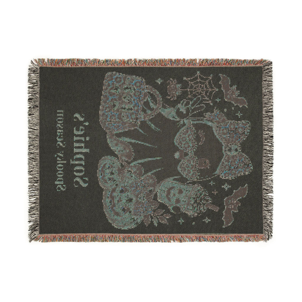 Personalized Spooky Season Glam Ghost Blanket