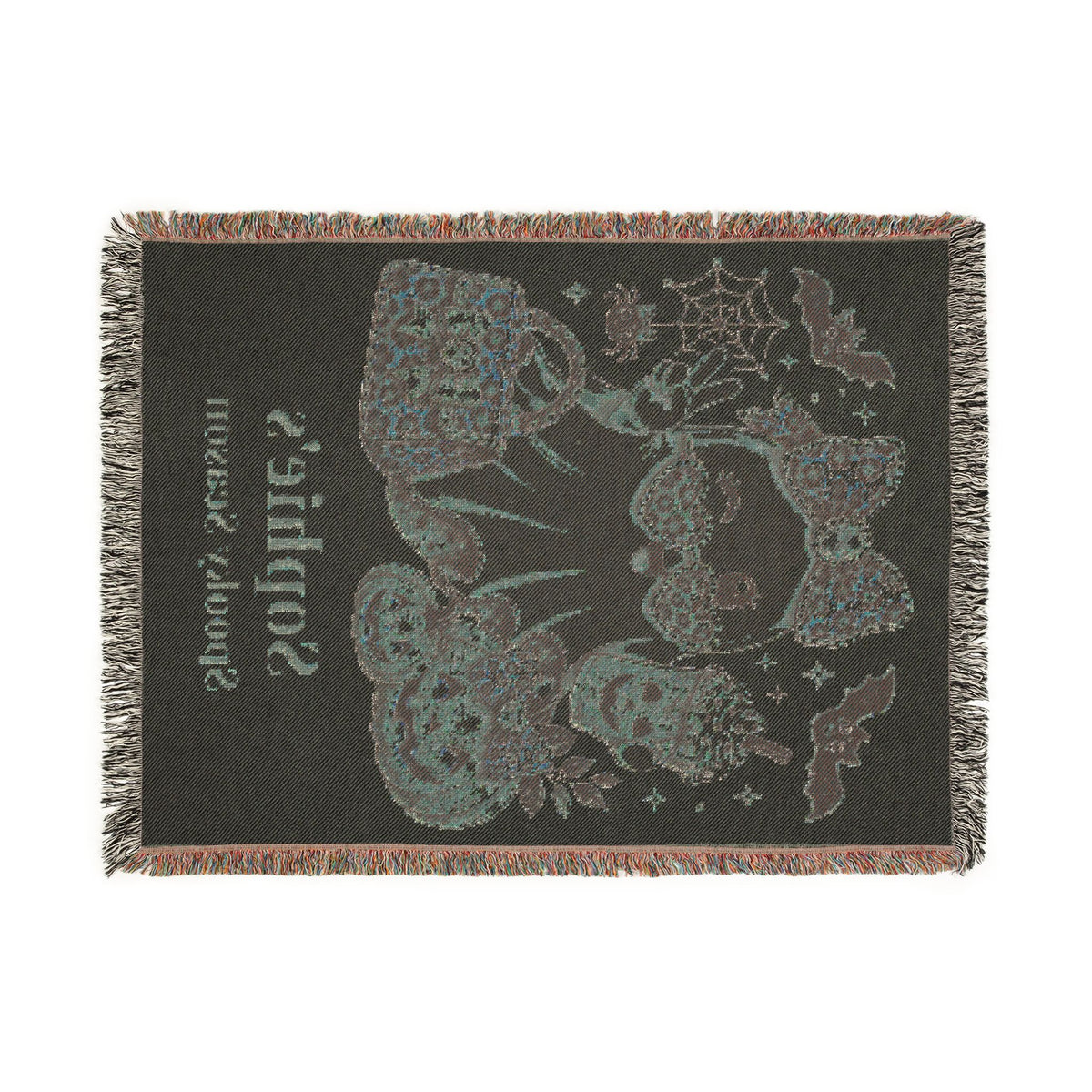 Personalized Spooky Season Glam Ghost Blanket