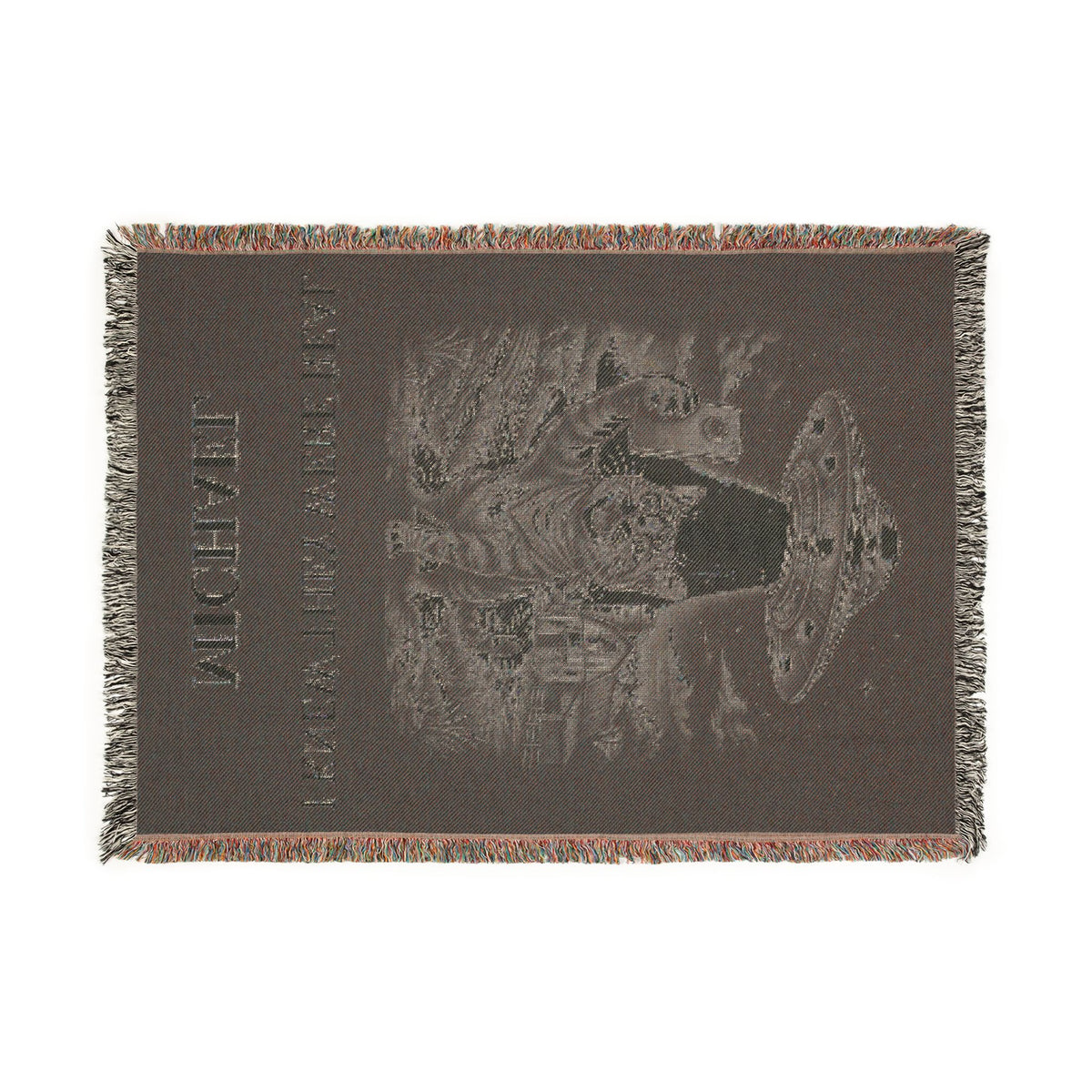 Personalized Cat UFO Selfie Blanket