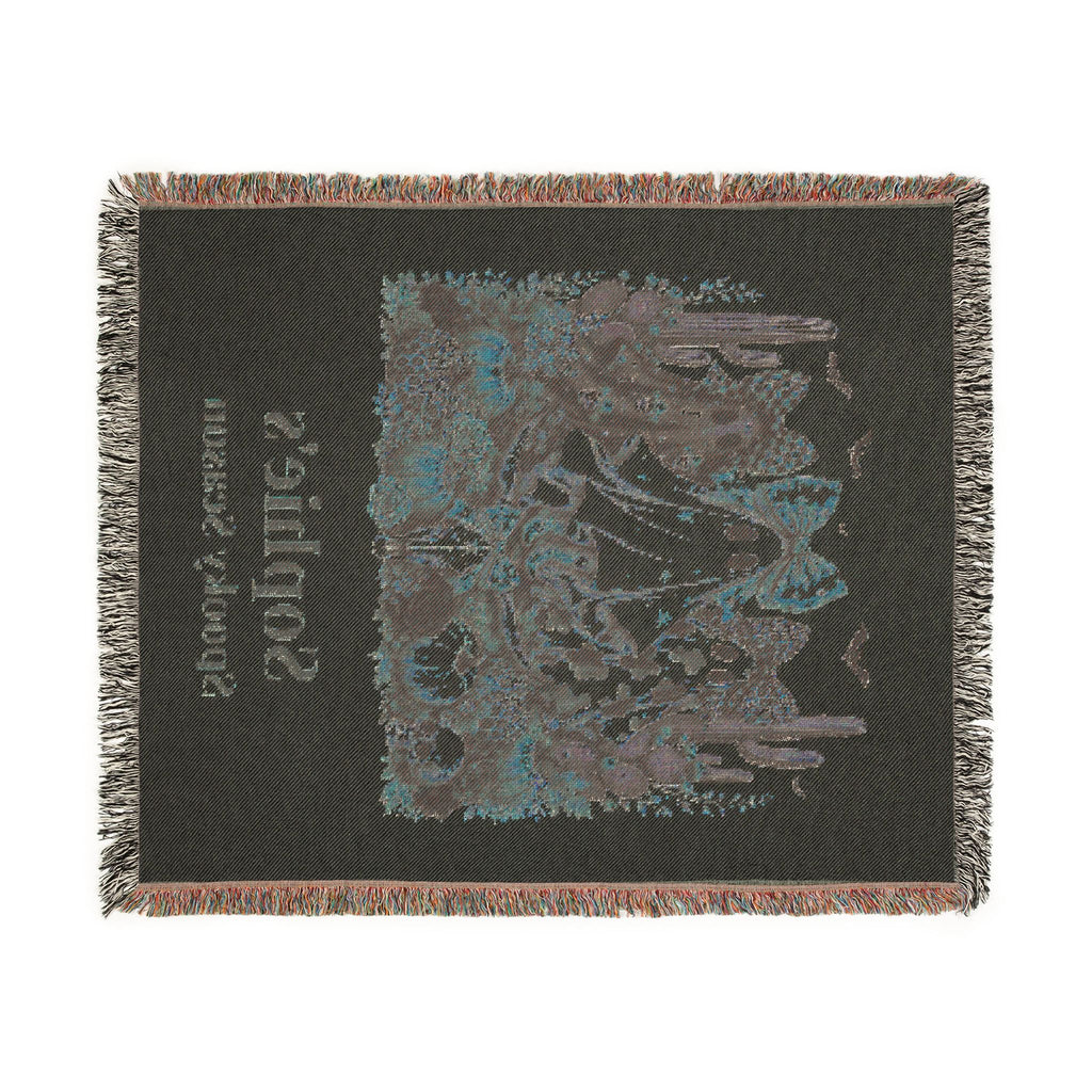 Personalized Spooky Season Vintage Ghost Blanket