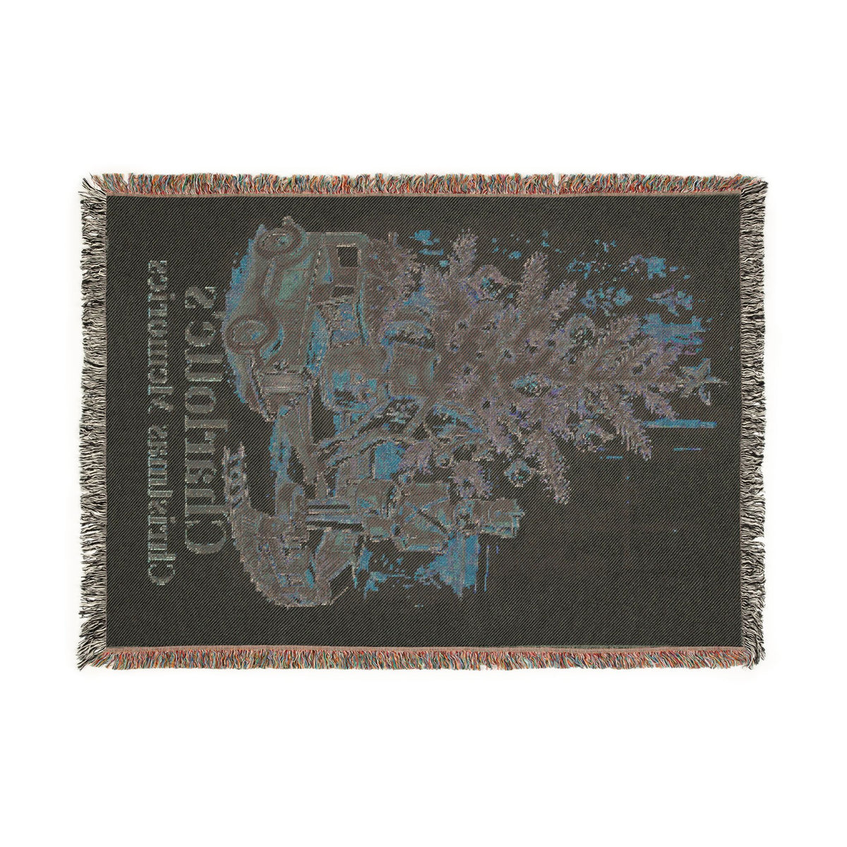 Personalized Christmas Memories Woven Throw Blanket