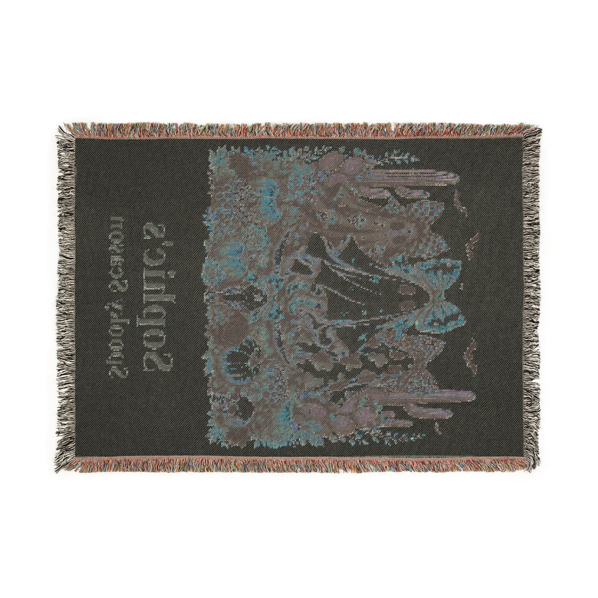 Personalized Spooky Season Vintage Ghost Blanket