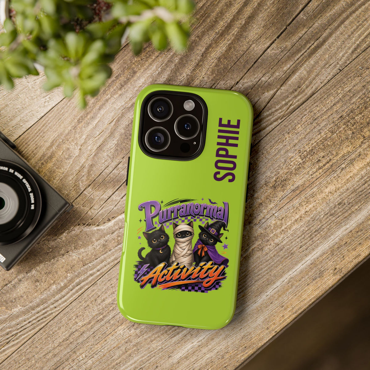 Personalized Purranormal Activity Cat Phone Case