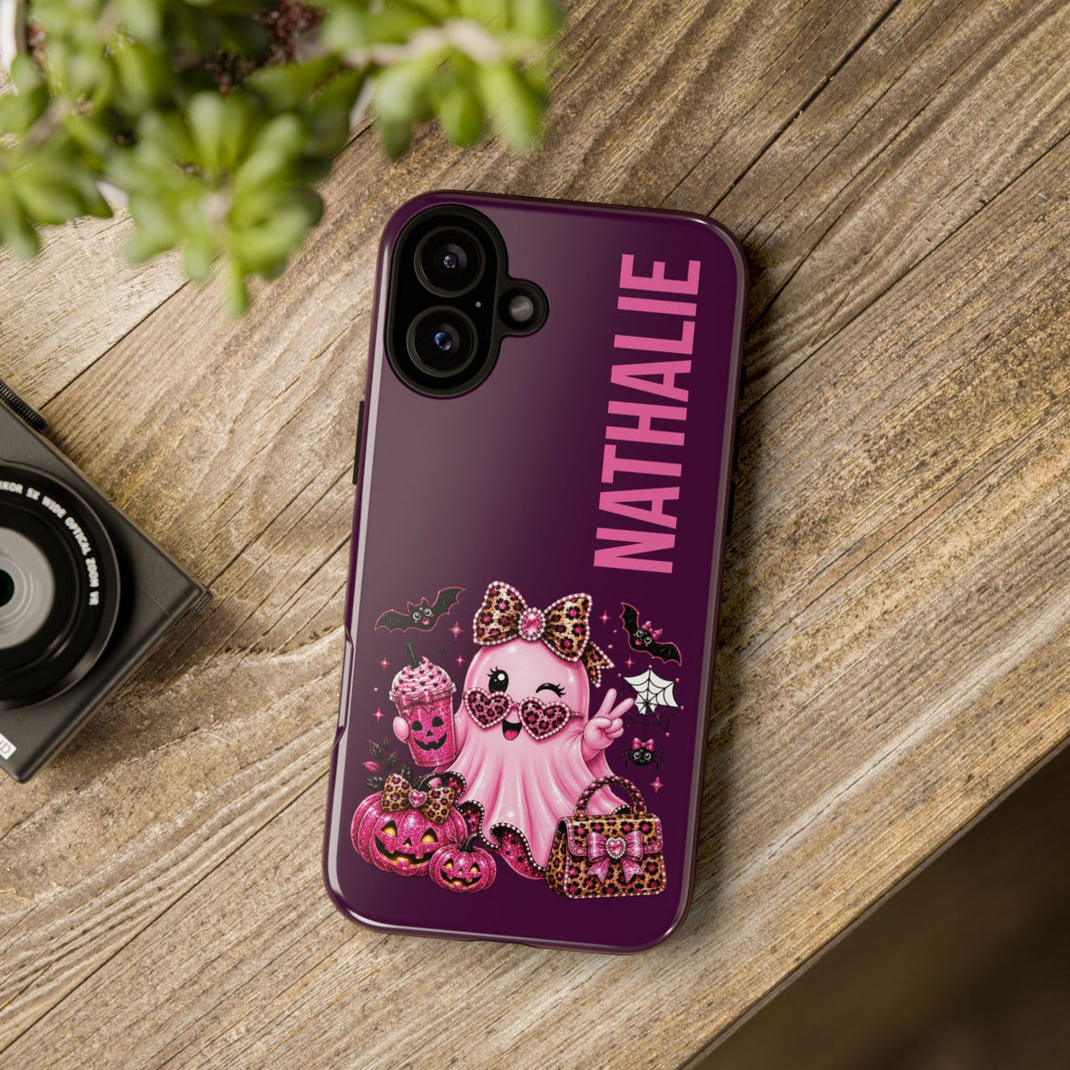 Personalized Glam Ghost Halloween Phone Case