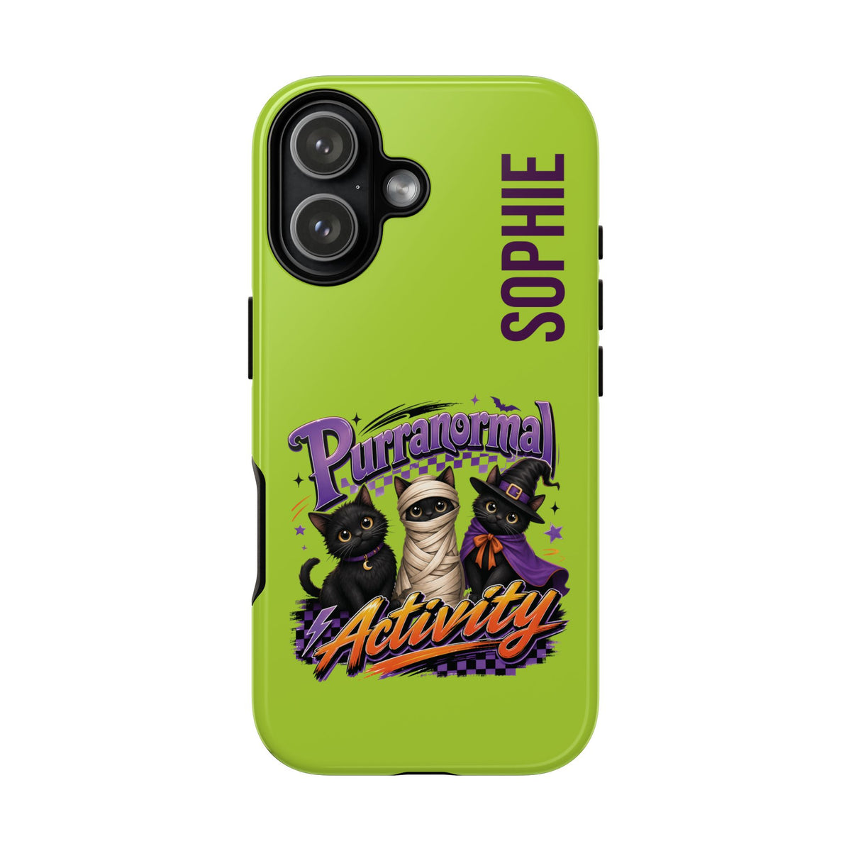 Personalized Purranormal Activity Cat Phone Case