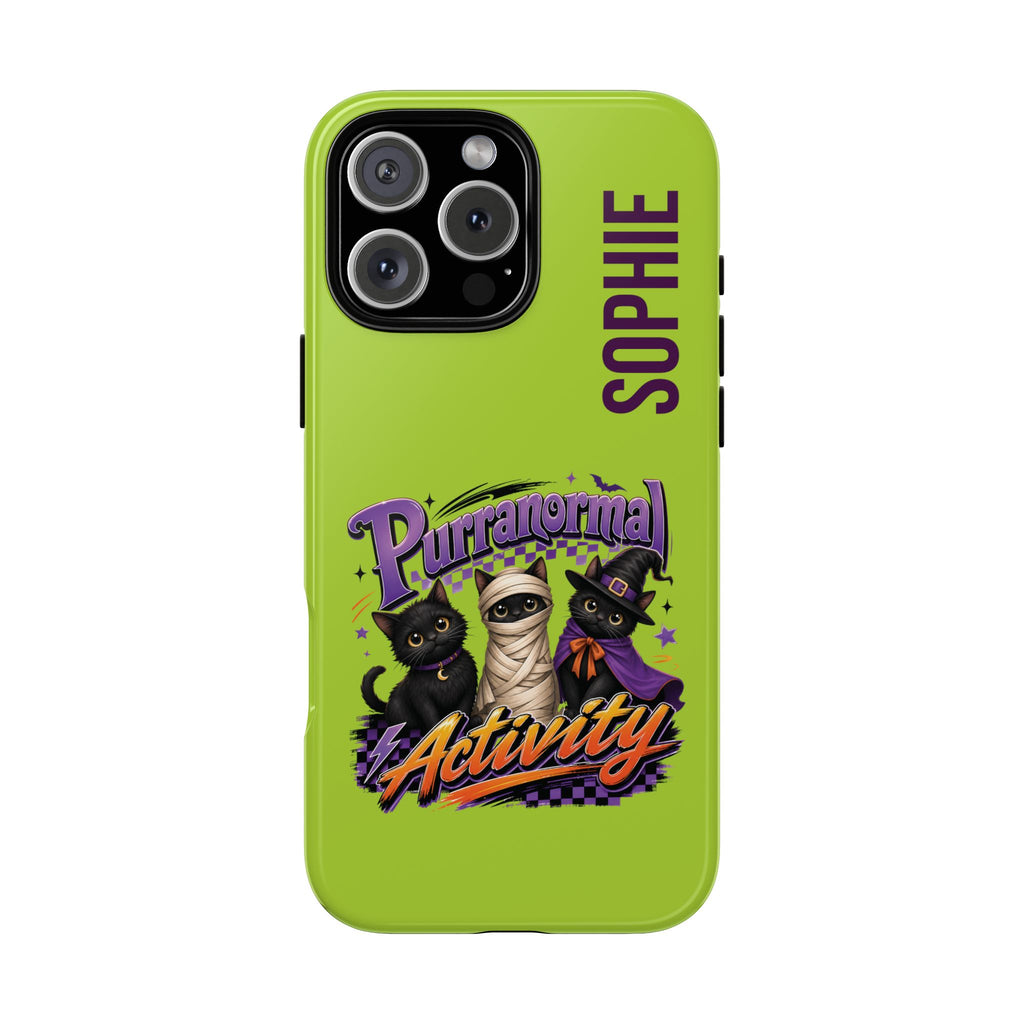 Personalized Purranormal Activity Cat Phone Case