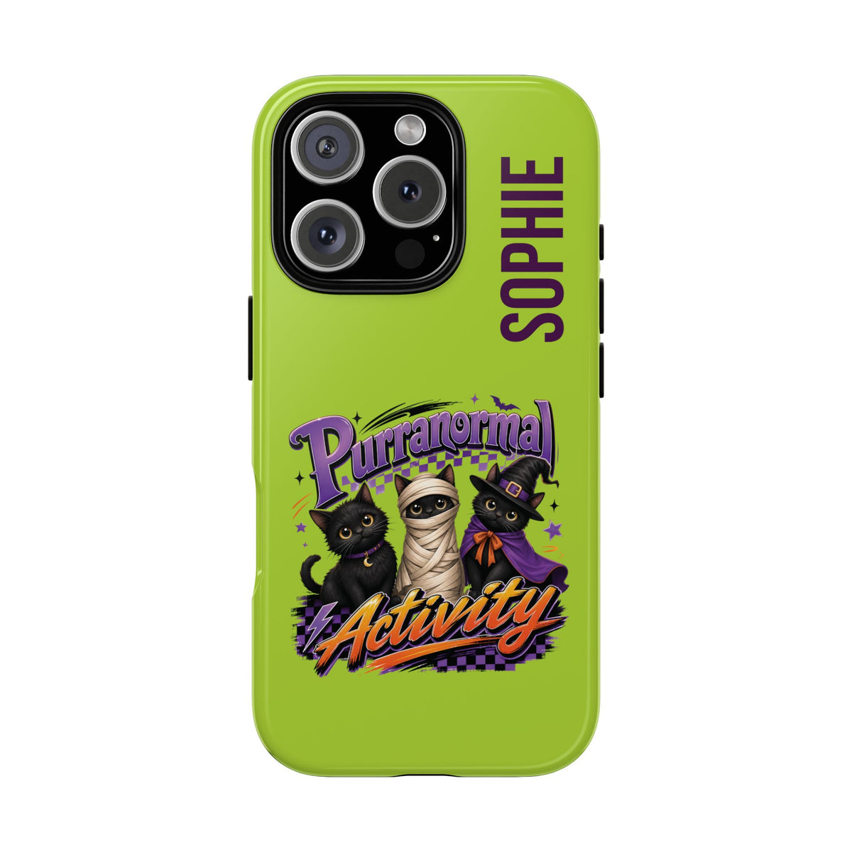 Personalized Purranormal Activity Cat Phone Case