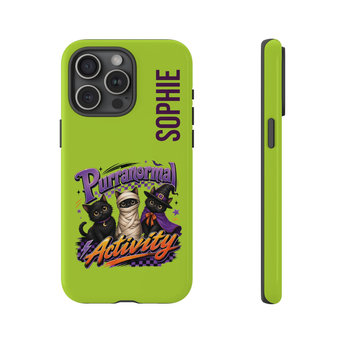 Personalized Purranormal Activity Cat Phone Case