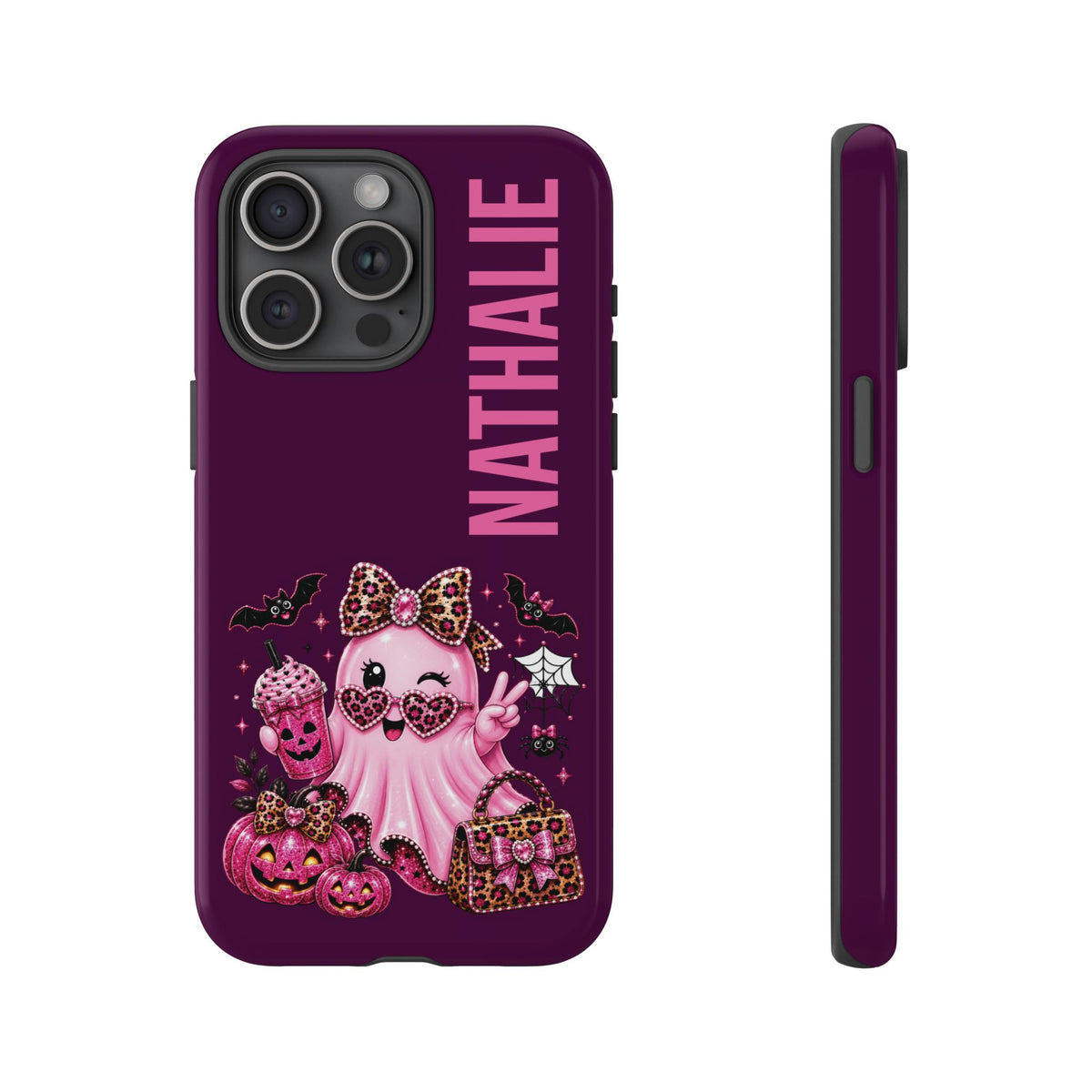 Personalized Glam Ghost Halloween Phone Case
