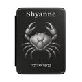 Personalized Cancer zodiac Kindle case with constellation design, name and birth date