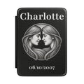 Personalized Gemini zodiac Kindle case with constellation design, name and birth date