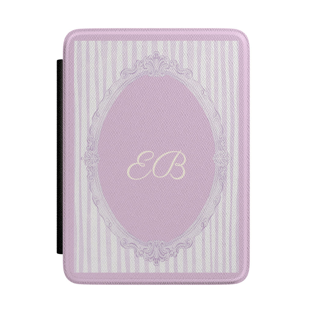 Personalized mirror frame Kindle case with custom name