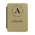 Personalized monogram Kindle case with custom initial and name