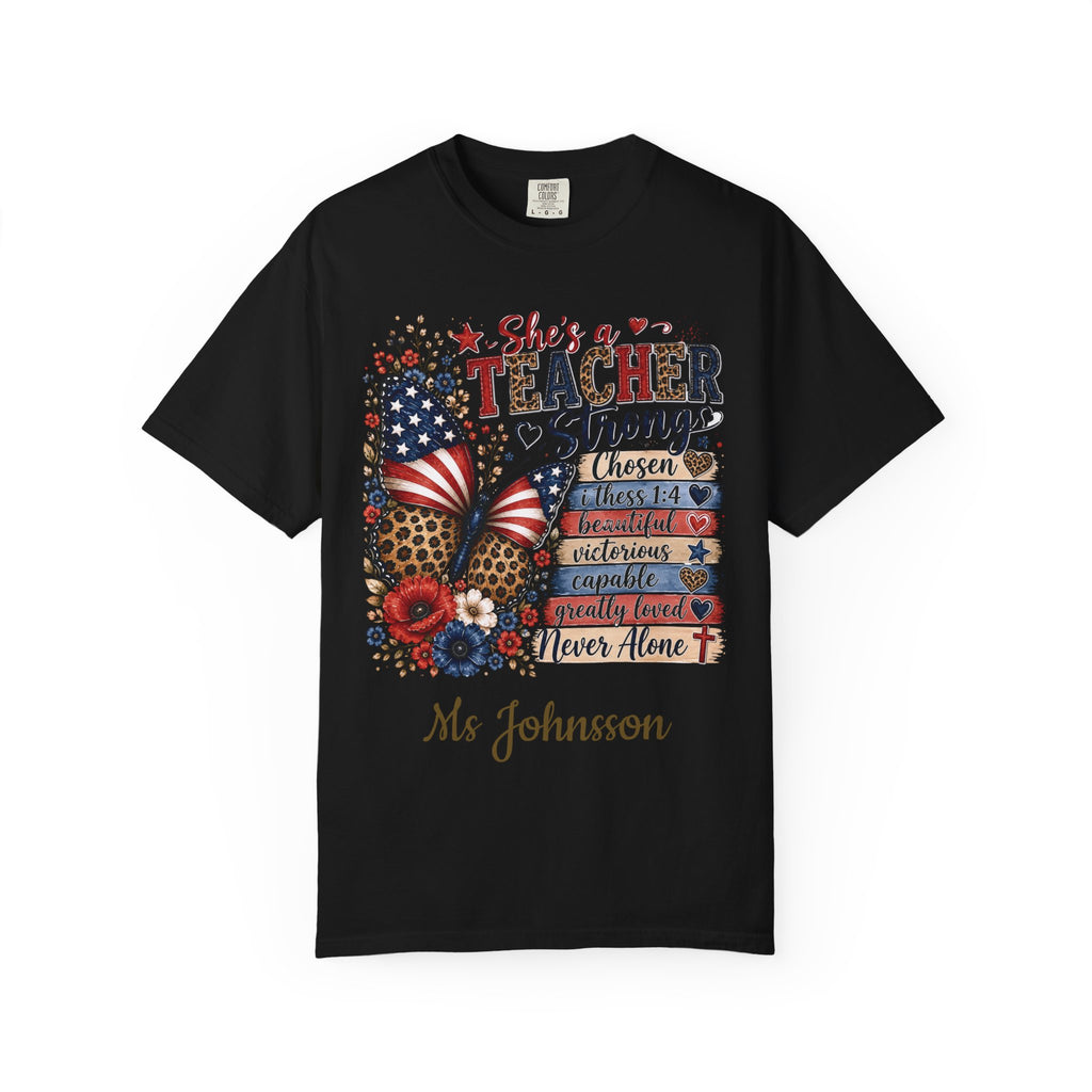 Teacher appreciation t-shirt available in multiple colors and sizes S to 4XL