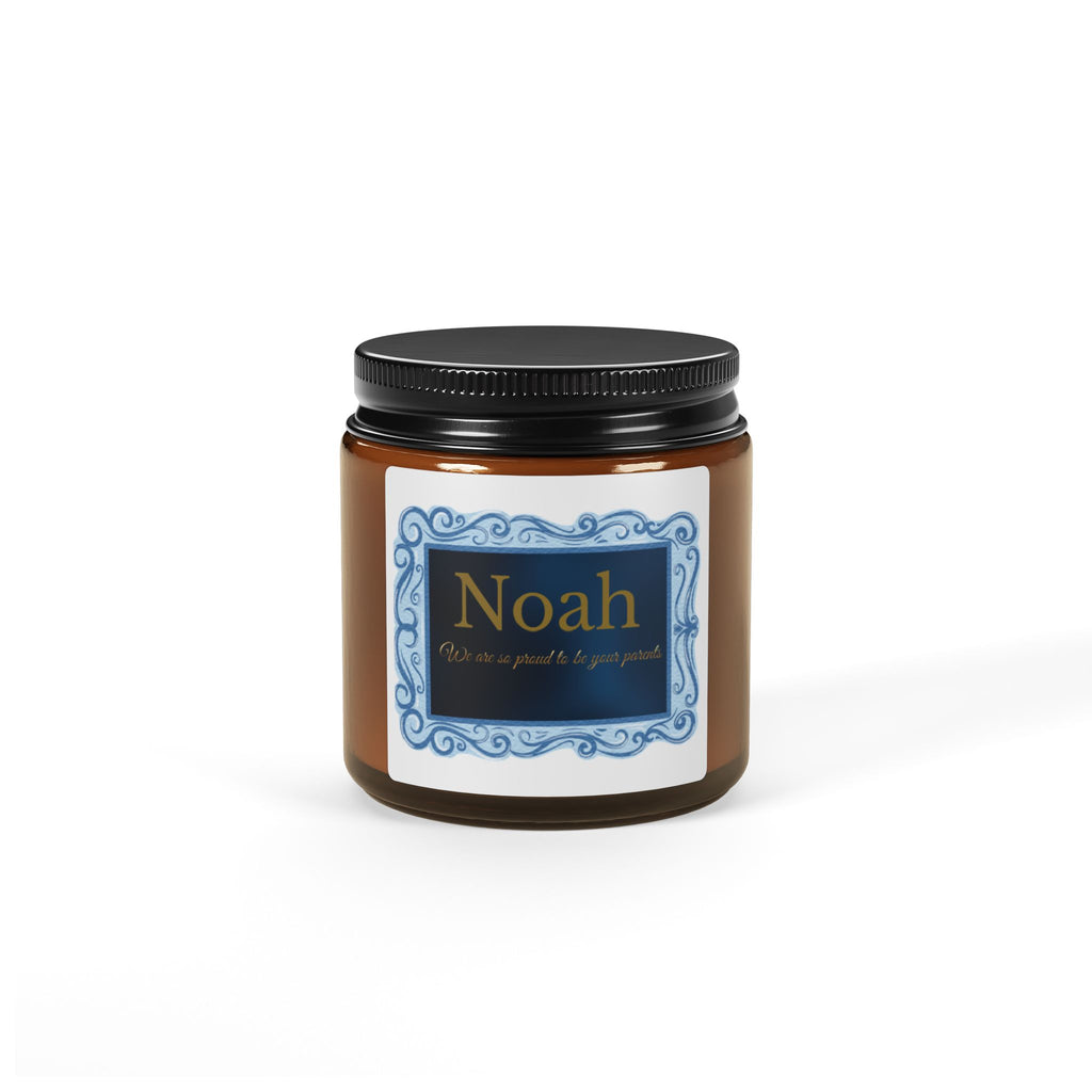 Personalised proud parents graduation candle extra lifestyle shot
